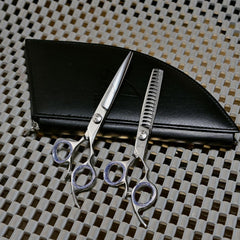 ORCA SLICE MASTER BARBER & THINNING PAIR OF PROFESSIONAL SHEARS