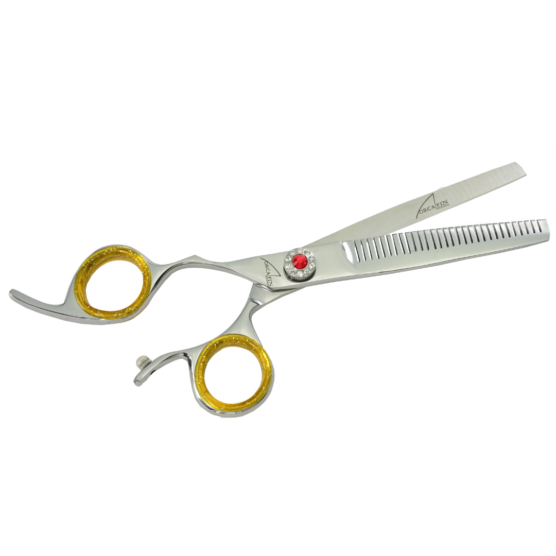 JAPANESE STEEL LEFT HAND THINNING PROFESSIONAL SHEAR